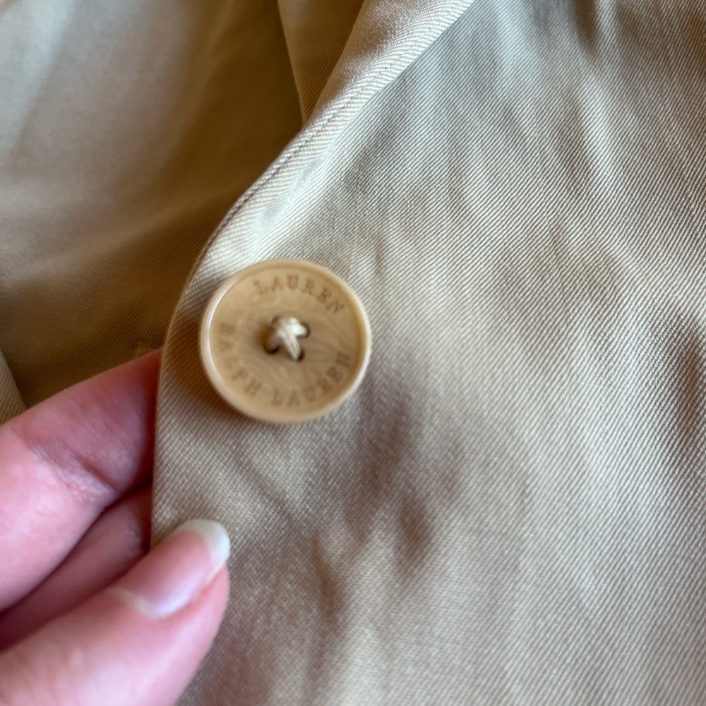 Ralph Lauren Beige/Khaki Colored Blazer - Picture 8 of 9